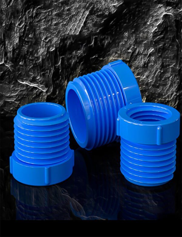 PVC core filling external thread to internal thread UPVC fittings pipe fittings filling reducing diameter filling section