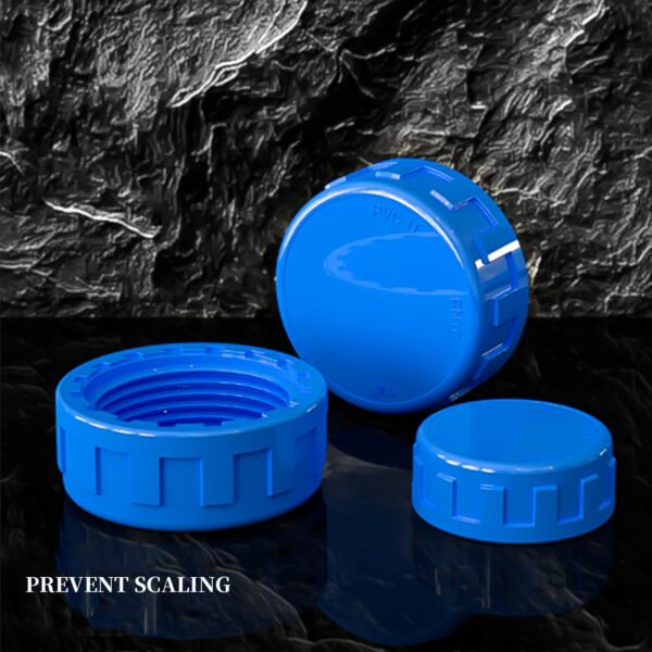 PVC accessories Internal Dental Canal sprinkler Accessories pvc cap blue end cap round tube fittings water Threaded cap connector Fitting