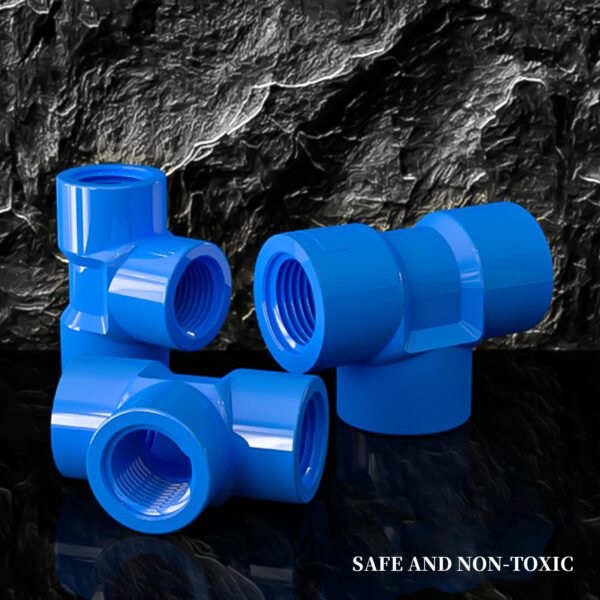 PVC Pipe Fitting - Tee -   (FIPT x FIPT x FIPT) / High-Flow Capacity/Plumbing, Irrigation, Pool, Spa, DIY Projects